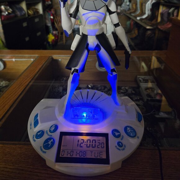 Star Wars radio alarm clock storm trooper - Picture 4 of 4